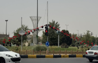 قم در ایام محرم حسینی سیاهپوش شد